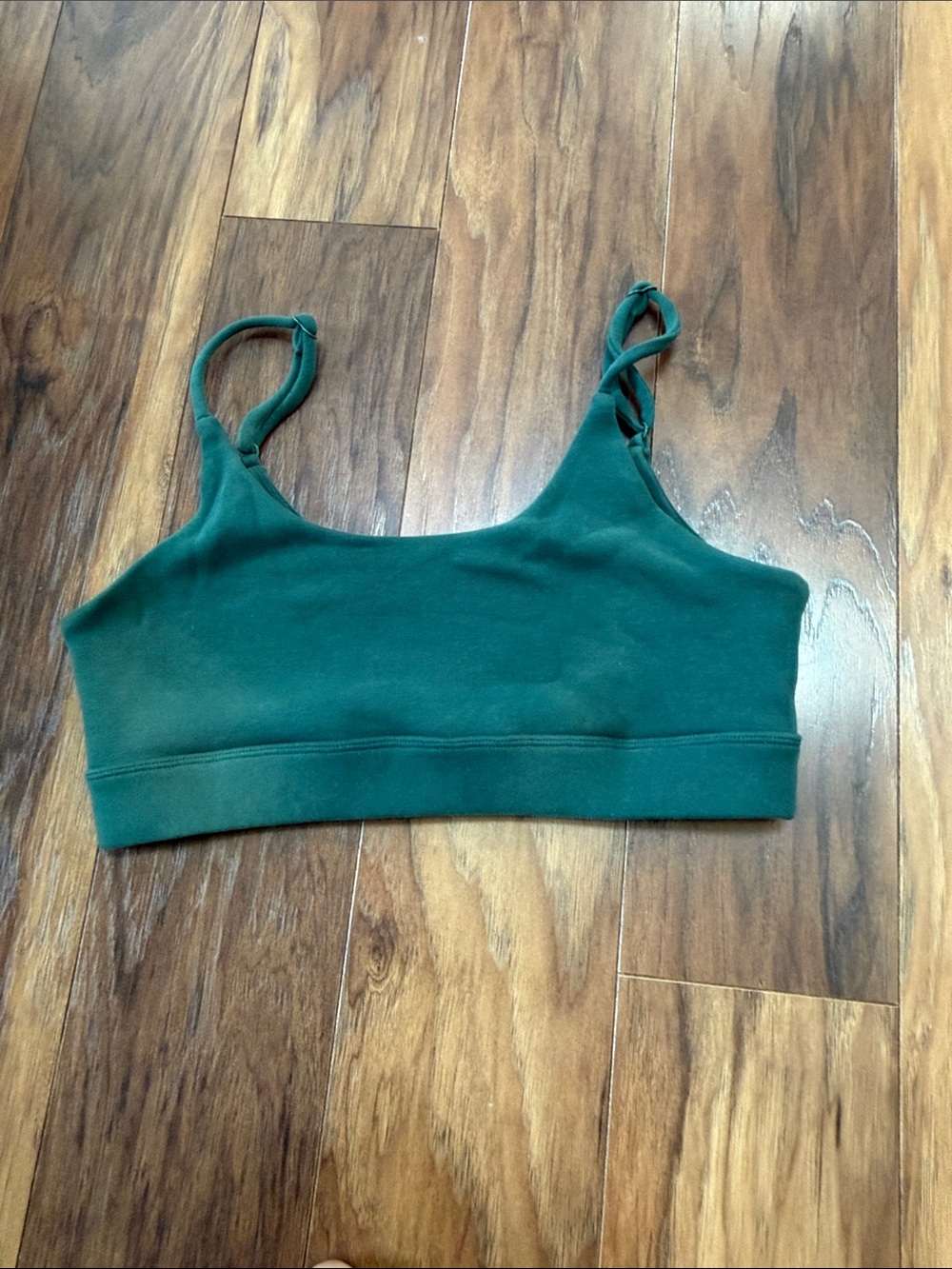 Zyia cotton Basic Forest Green Bralette